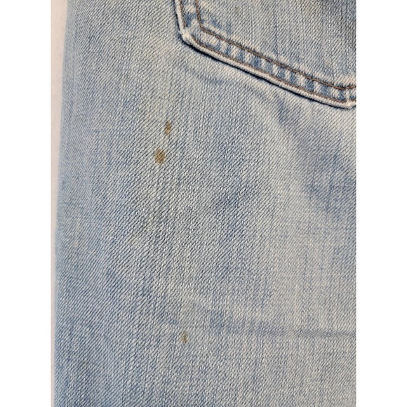 Levi's 527 38x32 Blue Denim Straight Leg Men's Jeans - Picture 10 of 12